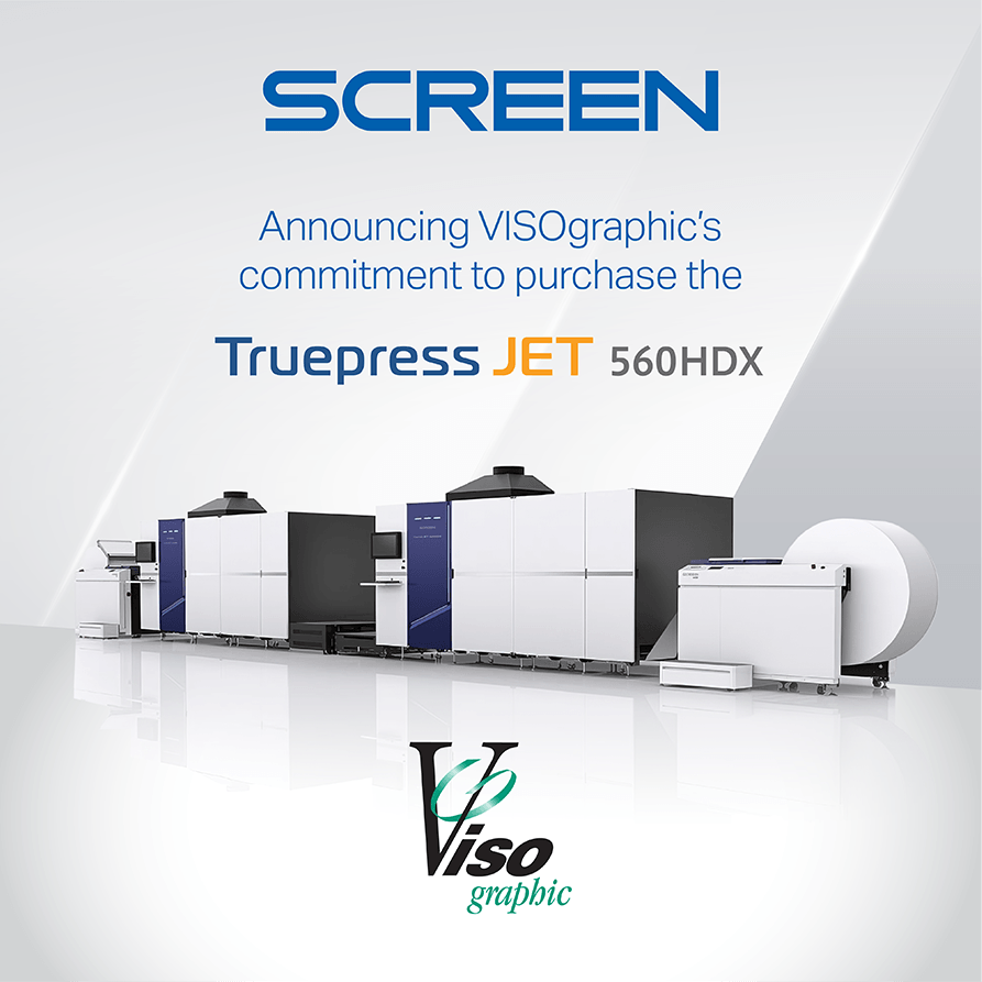 Commitments to Purchase SCREEN Truepress JET 560HDX Accelerate as Quality Proves Indistinguishable from Offset